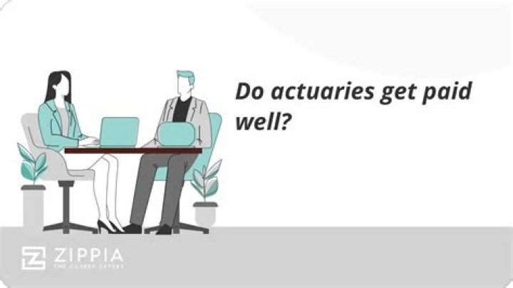 Are actuaries well paid?