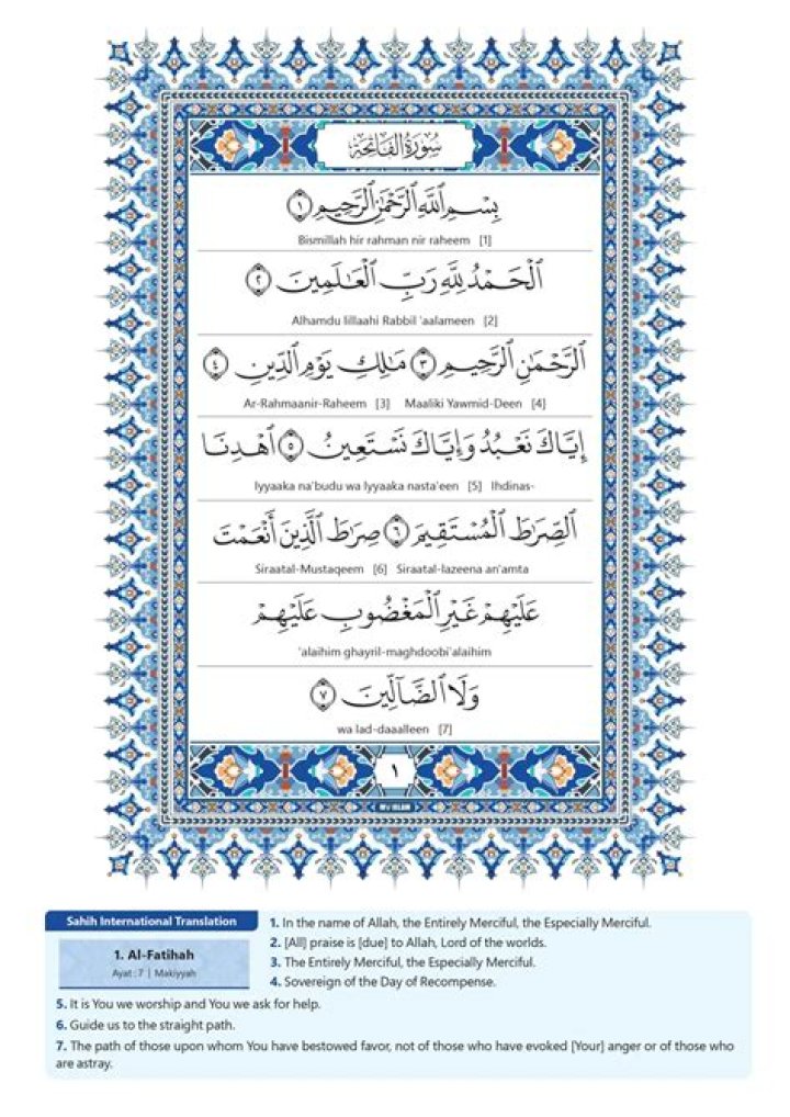 Are there surah in quran?