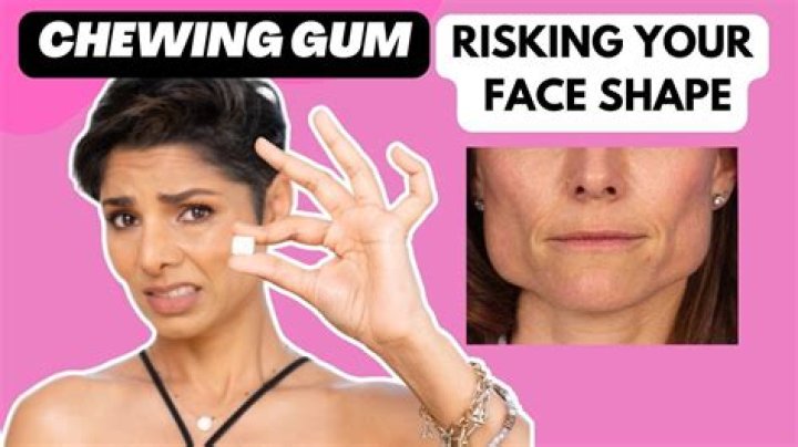 Can chewing gum workout your jaw?