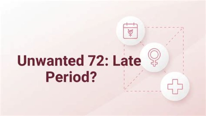 Can unwanted 72 delay periods?