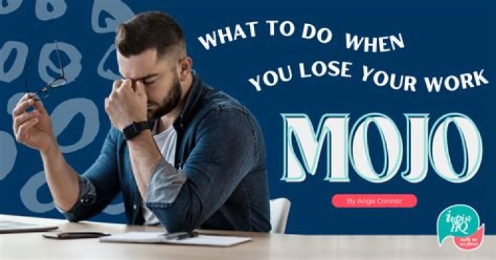 Can you lose your mojo?