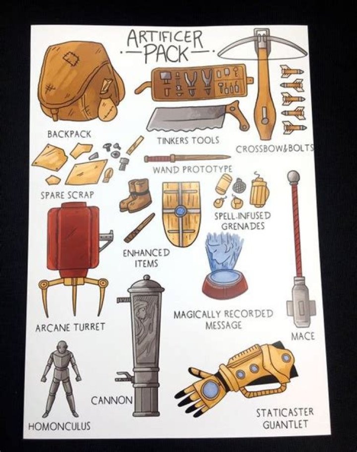 Do artificers start with tinker's tools?