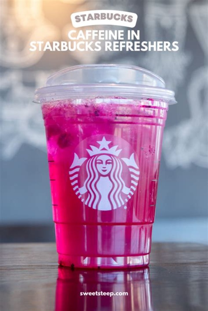 Do starbucks refreshers have caffeine?