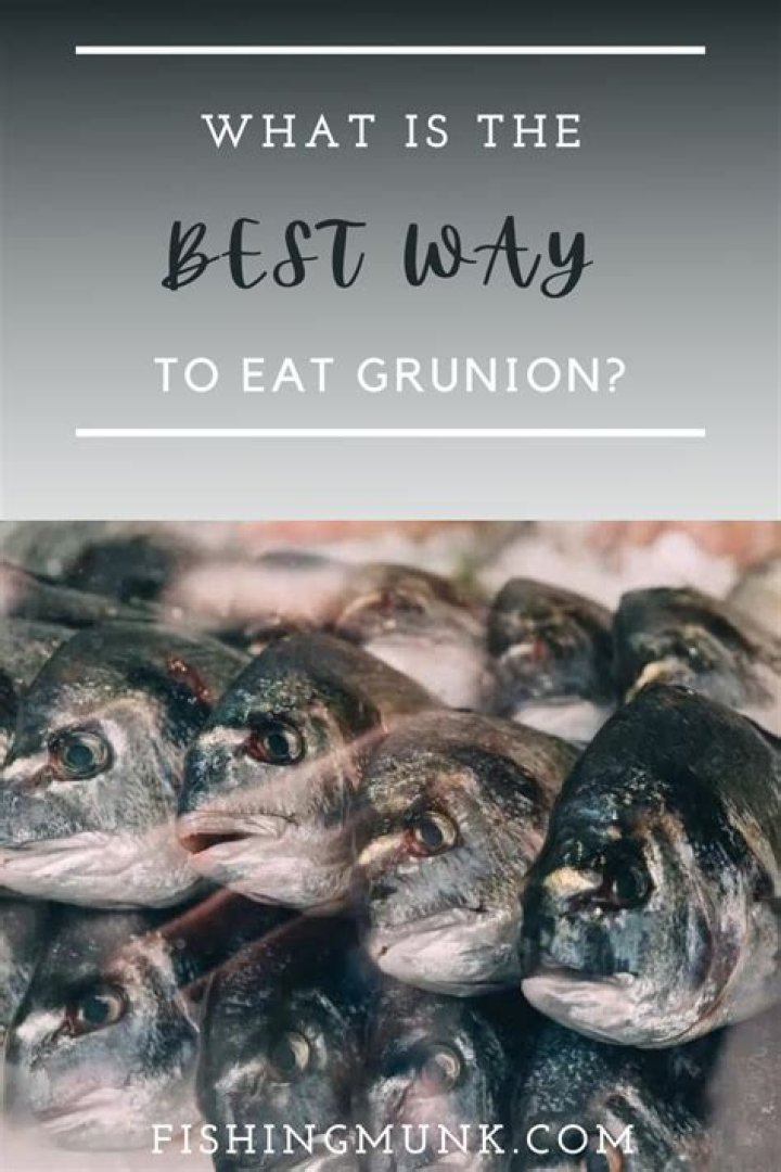 Does grunion taste good?