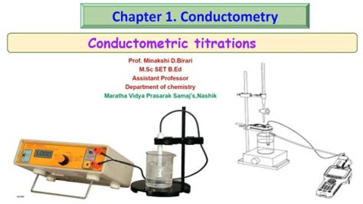How is conductometric titration used?