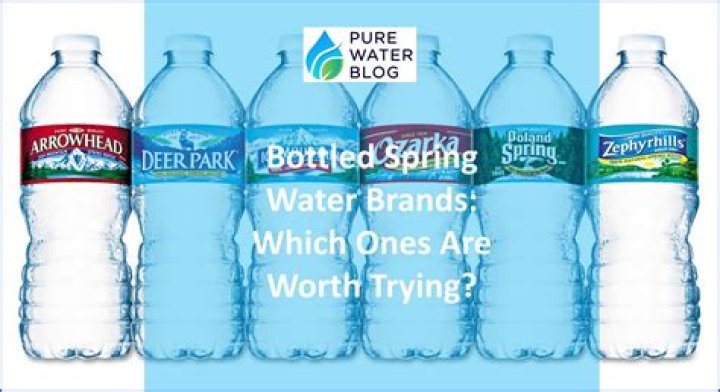 How is spring water bottled?