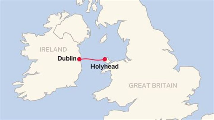 How long is holyhead to dublin ferry crossing?