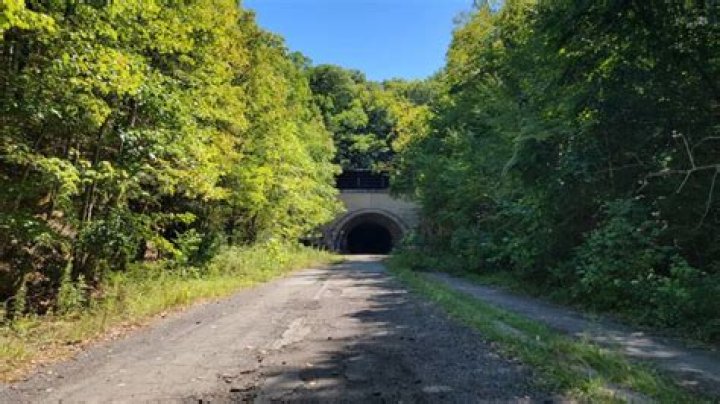 How long is sideling hill tunnel?