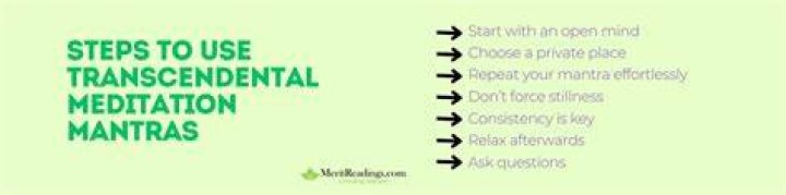 How to use mantra in transcendental meditation?