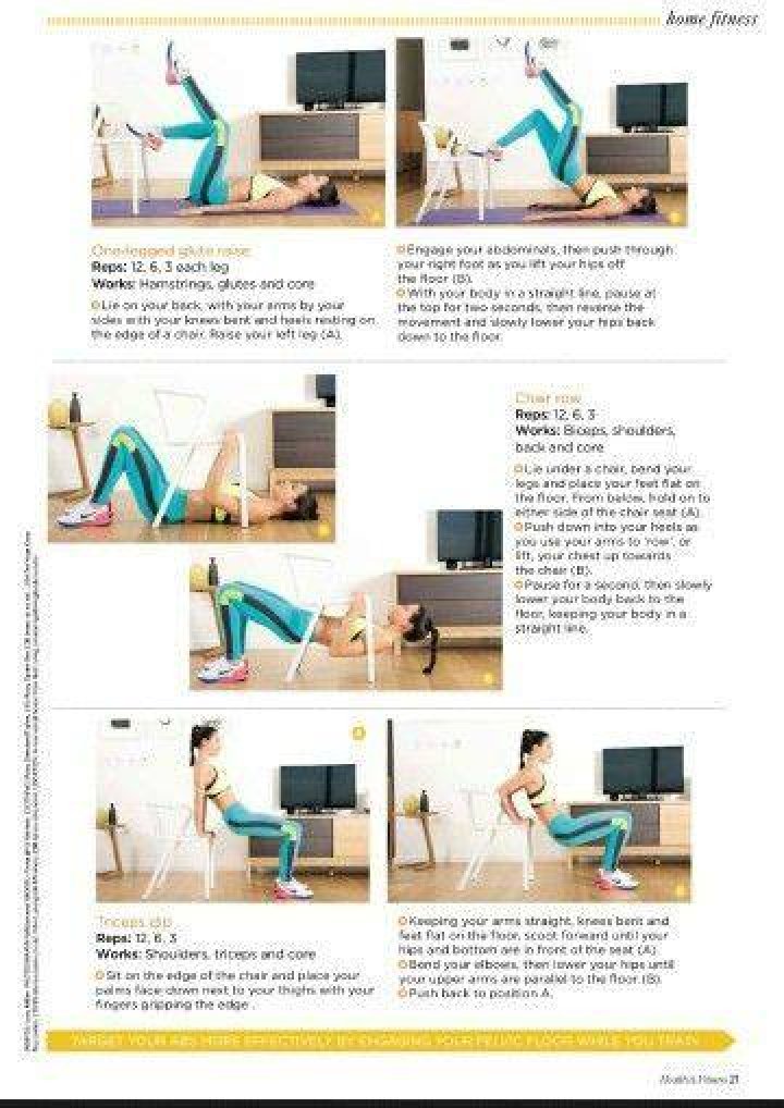 How tone up at home?