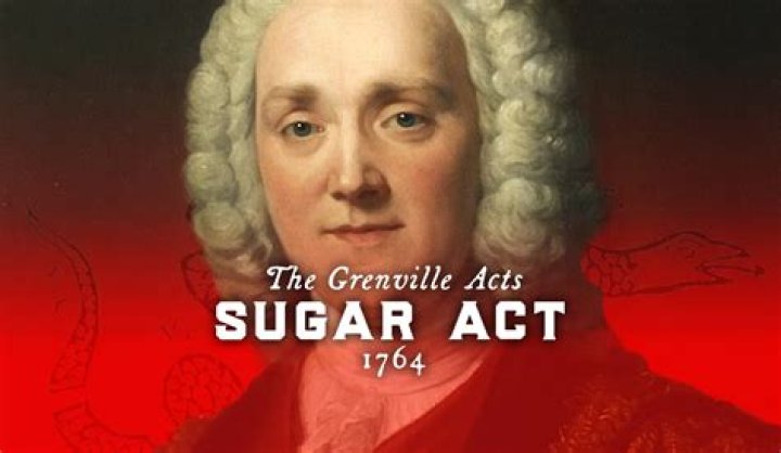 In the sugar act what was taxed?