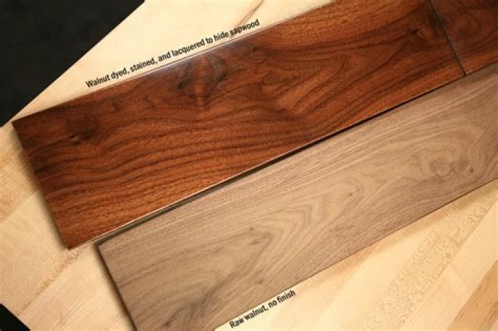 Should walnut be stained?