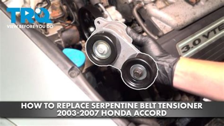 Should you replace tensioner with serpentine belt?
