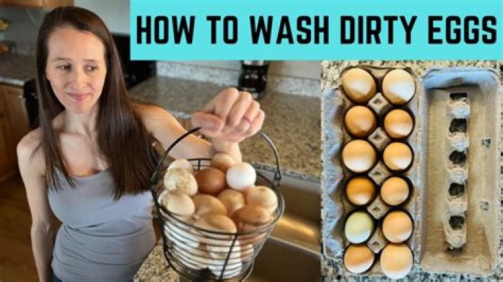 Should you wash unwashed eggs?