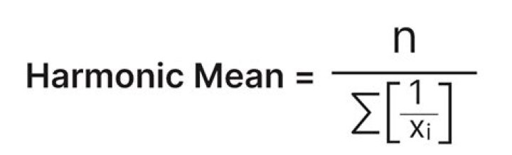 Was does harmonic mean?