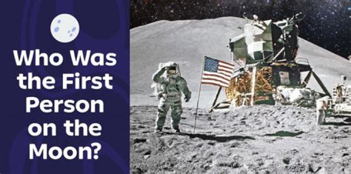 Was the first man to walk on the moon?