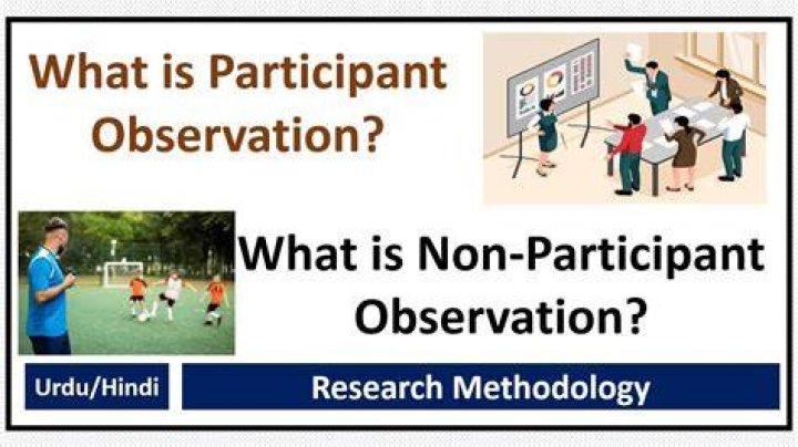What does non participant?