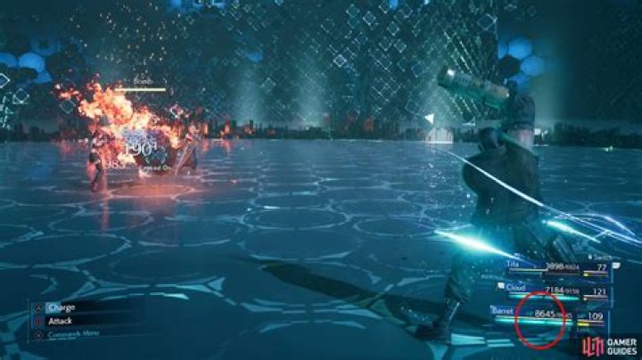 What does refocus materia do ff7 remake?