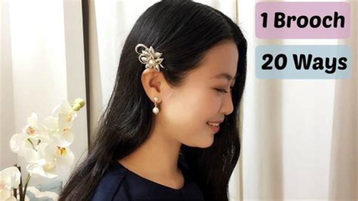 When to wear a brooch?