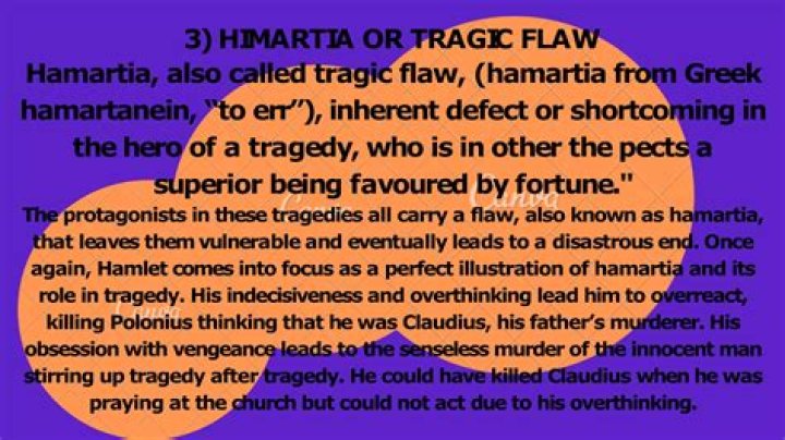 When was hamartia developed?