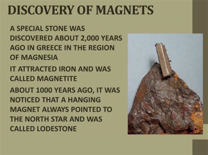 When was magnet discovered?