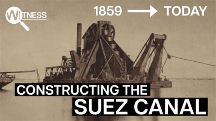 When was suez canal constructed?