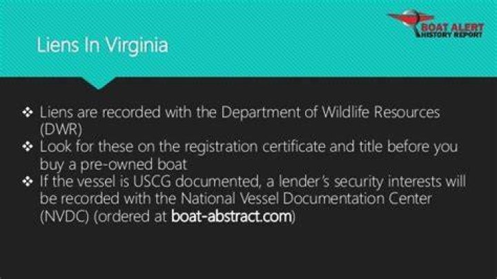 Where are liens recorded?