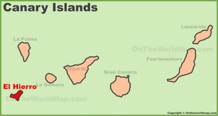 Where is el hierro canary islands?