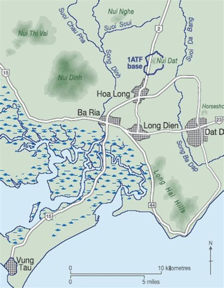 Where is nui dat vietnam?