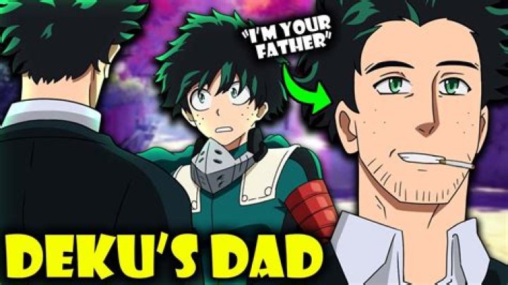 Who is deku's real father?