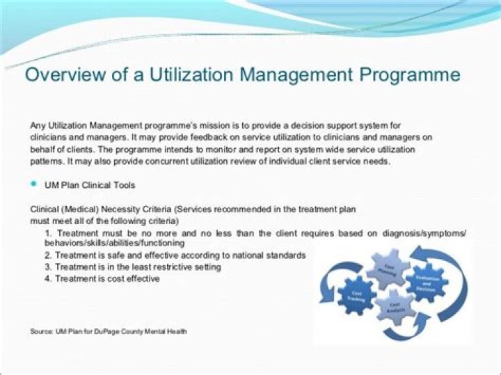 Who performs utilization management?