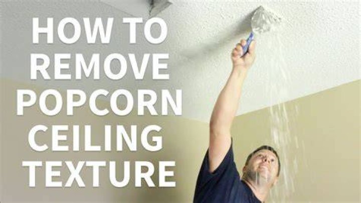Who scrape popcorn ceilings?