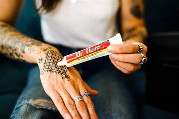 Will lidocaine numb skin for a tattoo?